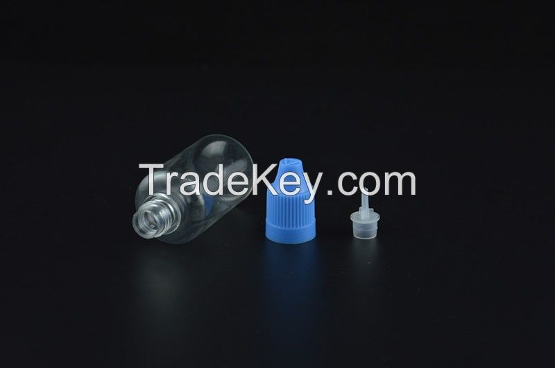 STOCK empty e liquid electronic cigarette plastic bottle 10ml PET drop