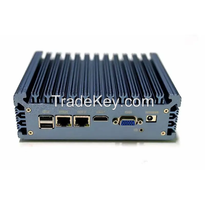 BVS Fanless Mini PC with Dual NIC for Industrial Applications Mini Computer