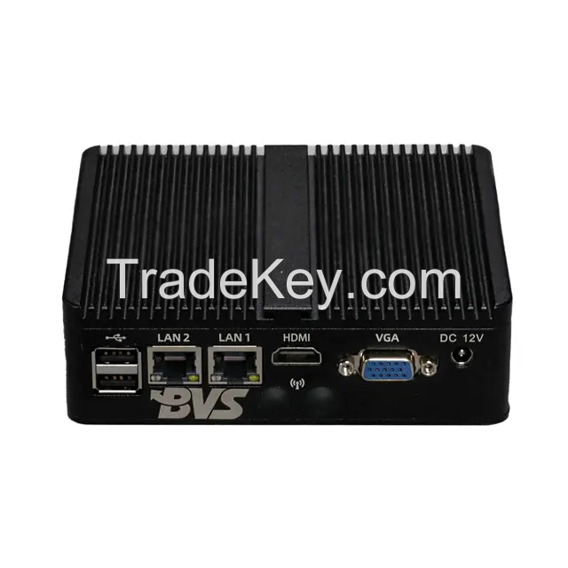 BVS J4125 Quad Industrial Applications Mini PC with Single NIC 6 COM