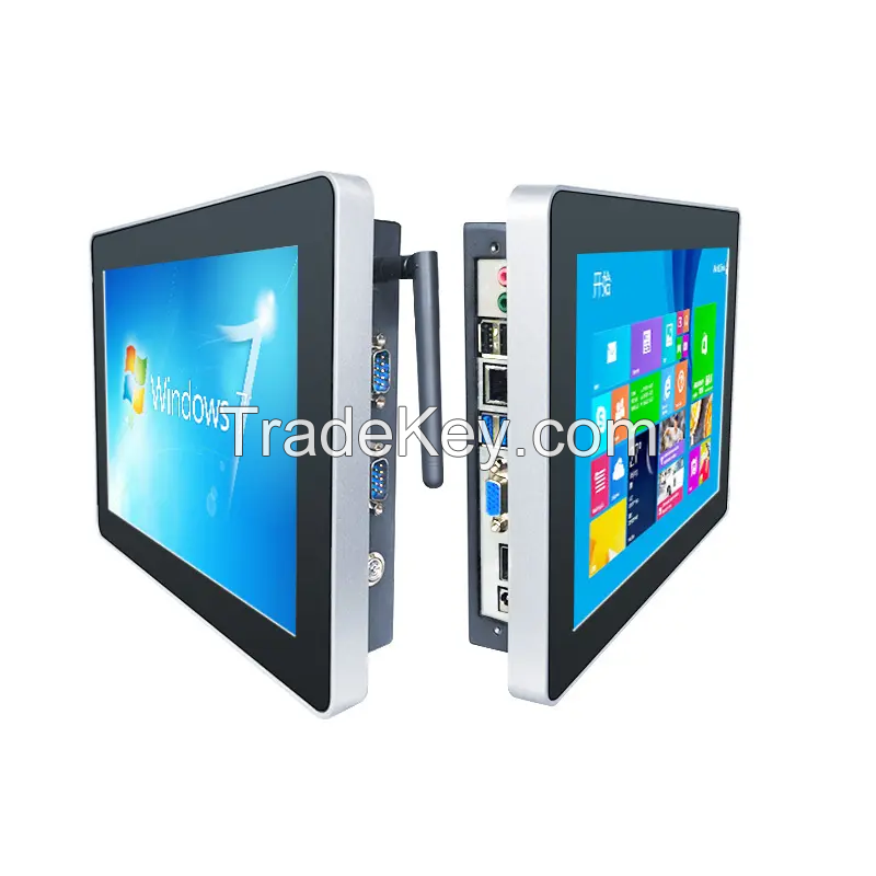 BVS Fanless 10.4 inch all in one PC touch screen Industrial computer