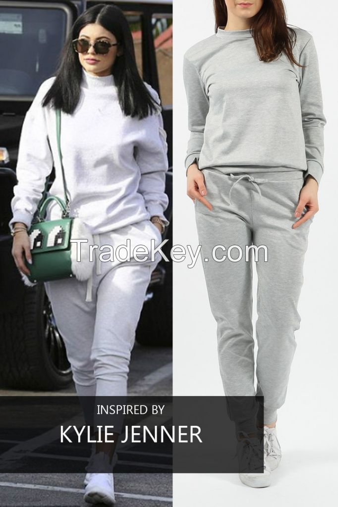 Plain Top Jogger Loungewear Tracksuit