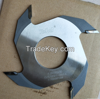 Finger Jointer Wood Machinery Tungsten Carbide Tipped Finger Joint Cutter