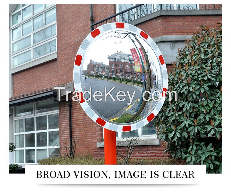 outdoor reflective convex mirror for road traffic security high quality competitive price wide viewing angle