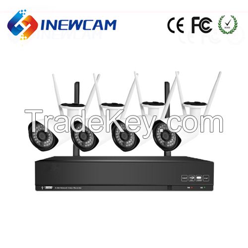 DIY 2ch 1080P IP Camera Wireless CCTV System