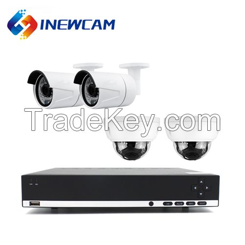 4MP 4CH Real Time Remote Network P2p POE NVR