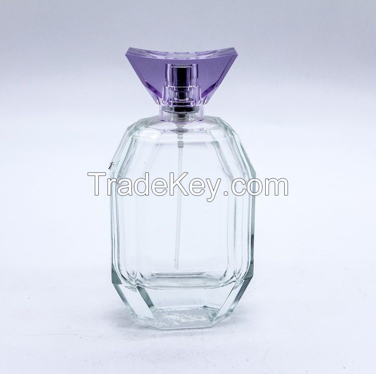 Customized empty perfume glass bottle luxury bottle  for personal care