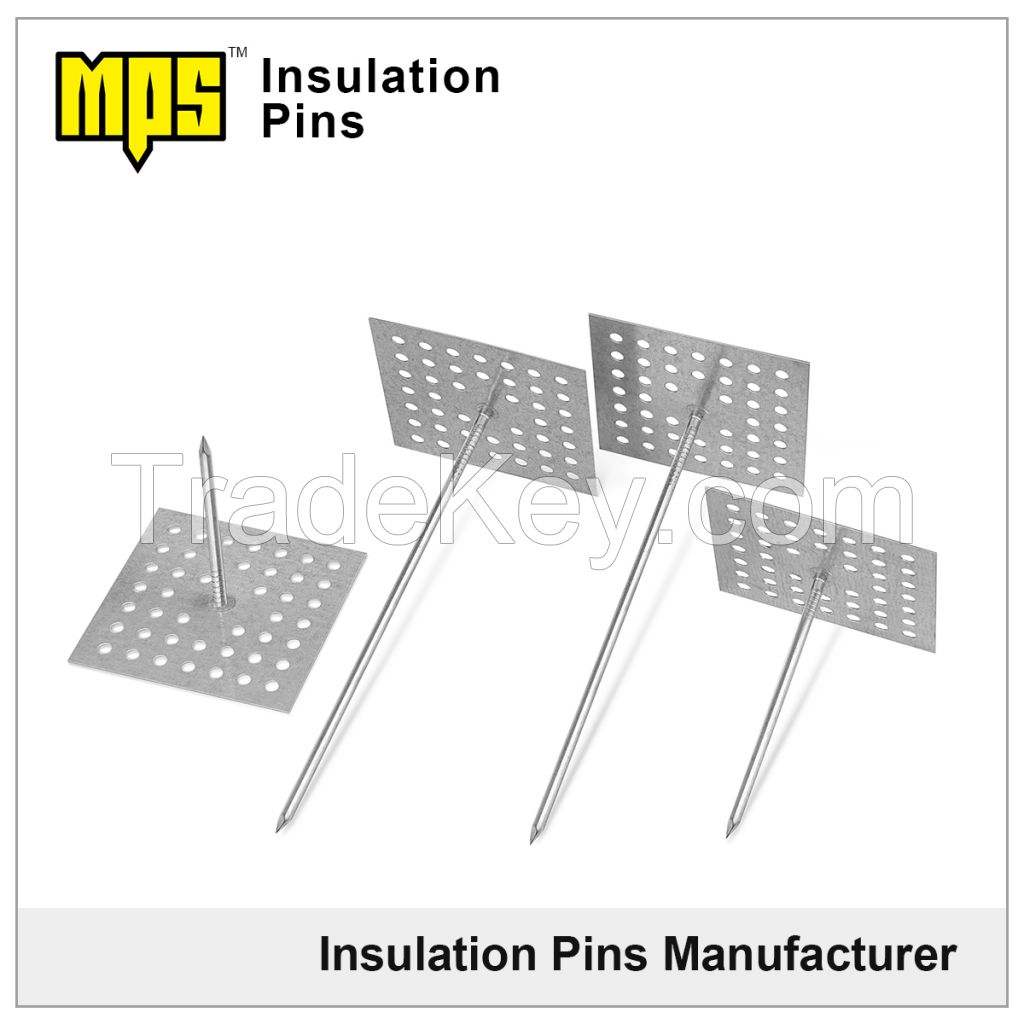 rock wool insulation perforated base insulation pins