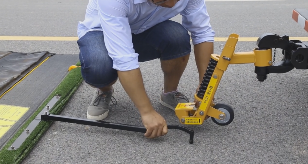 FOD Sweeper for airport