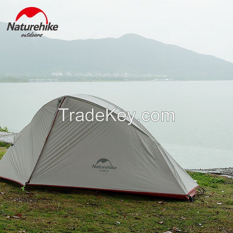 1-2 Person Festival Camping Hiking Outdoor Tent Waterproof 3-Season Double Layer