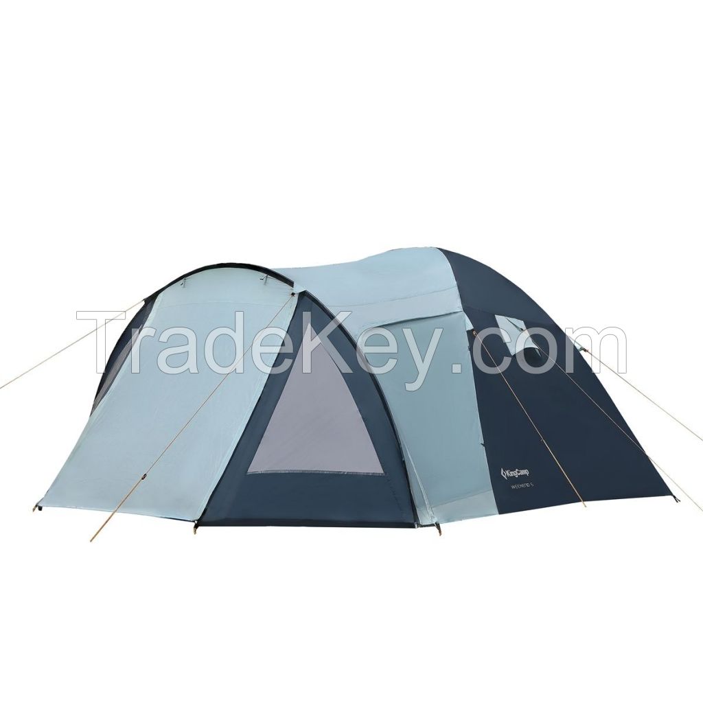 KingCamp Outdoor Tent Family Group Camping 5Person 3 Season Double Layer tents 