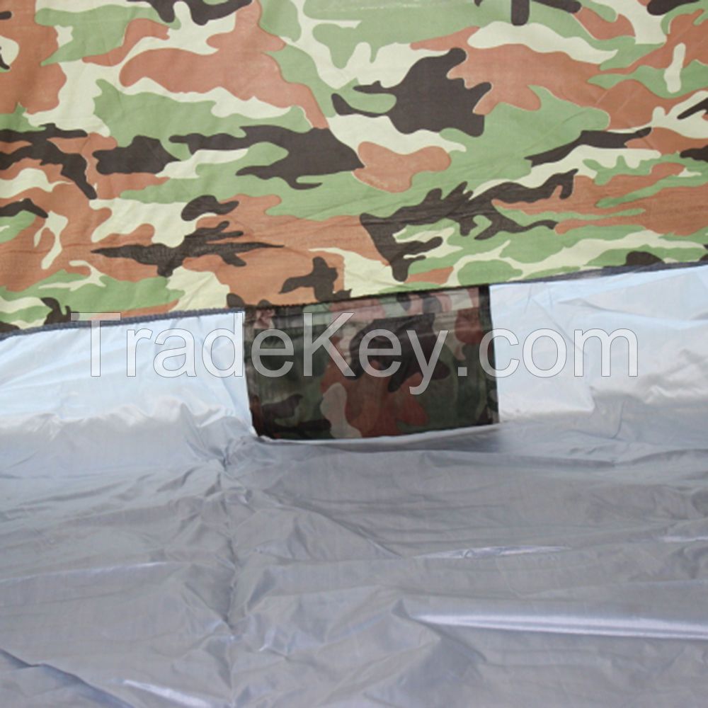 2 Person Camping Tent Rainfly Waterproof Hiking Outdoor Camouflage Single Layer