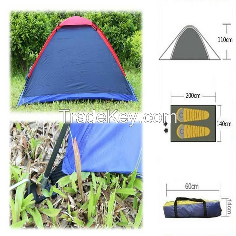 Camping Tent Outdoor Waterproof Resistance Bag Hiking Traveling Person Shelter 