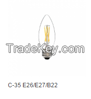 LED filament bulb