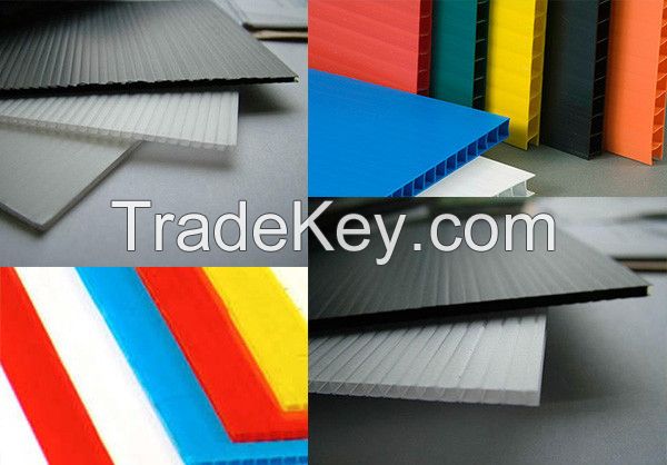 PP Corrugated Plastic sheets/Corflute Sheets/Correx sheets