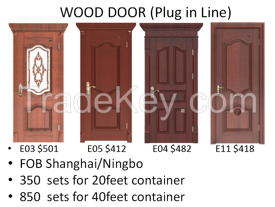 wood door