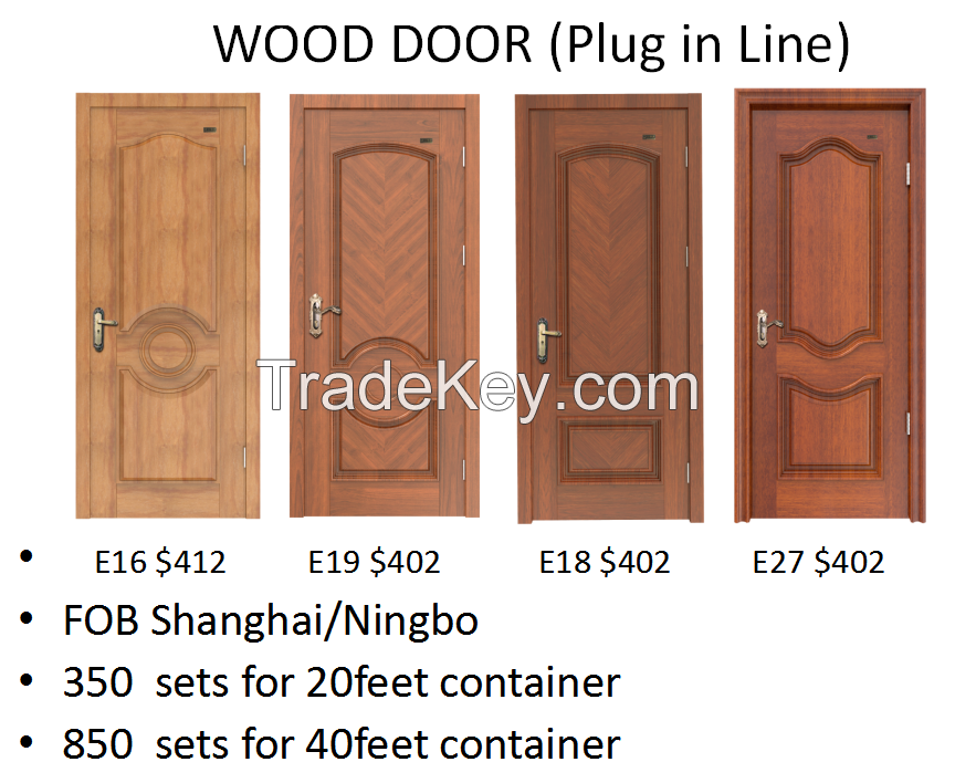 wood door