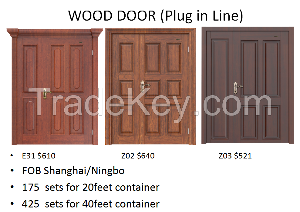 wood door