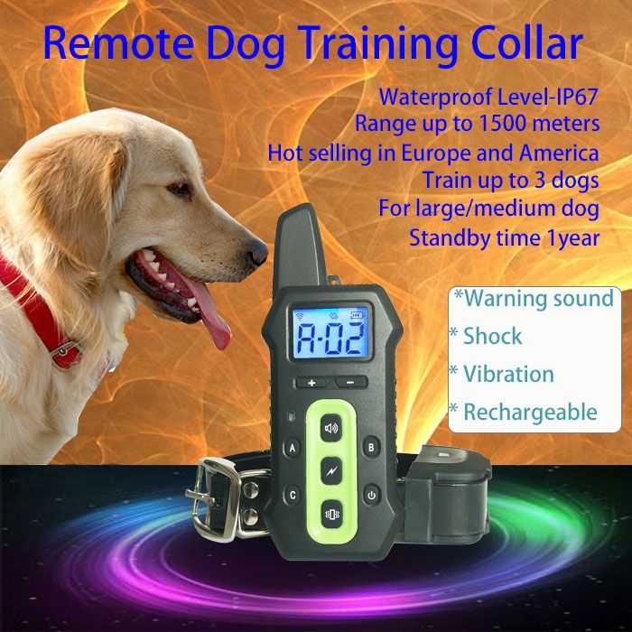 Rdt1500 Remote Dog Training Collar