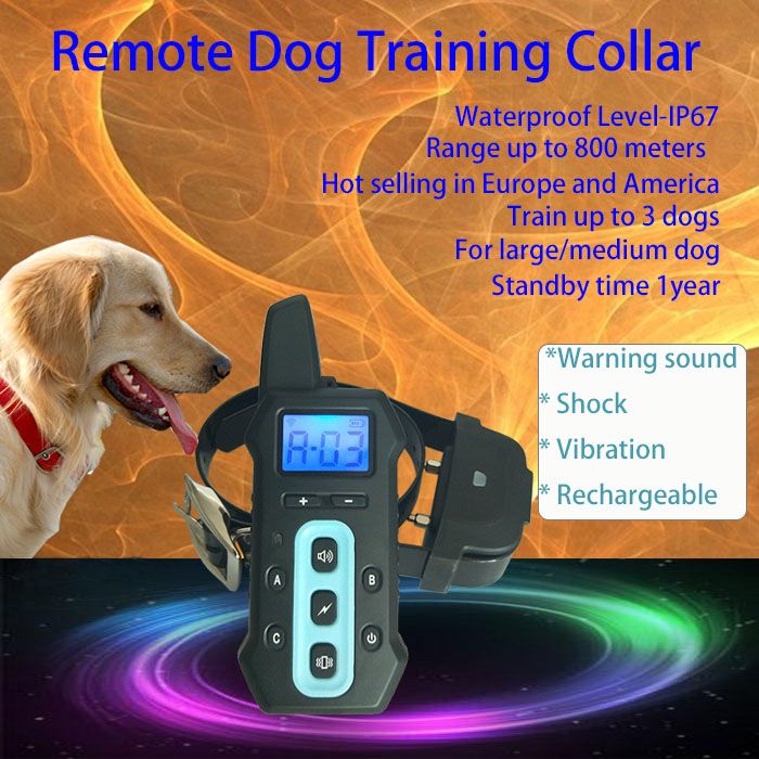 Rdt800 Remote Dog Training Collar