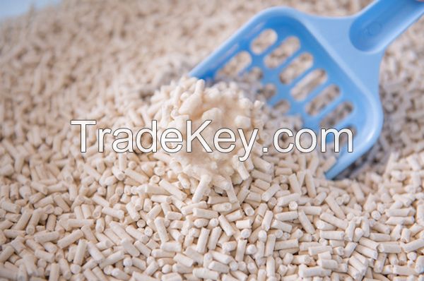 Wholesale Biodegradable Nature Clumping Pure Plant Tofu Cat Litter