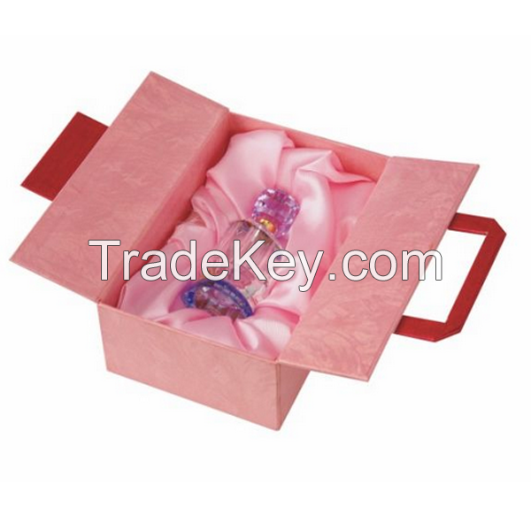 Luxury Cardboard cosmetic Perfume box with Lid