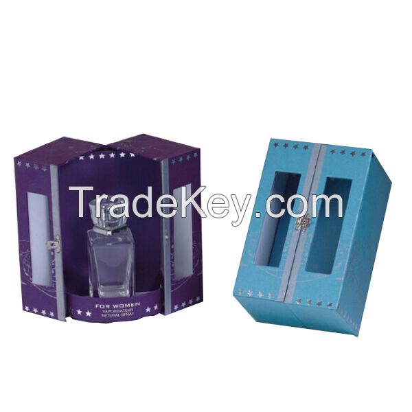 Luxury Cardboard cosmetic Perfume box with Lid