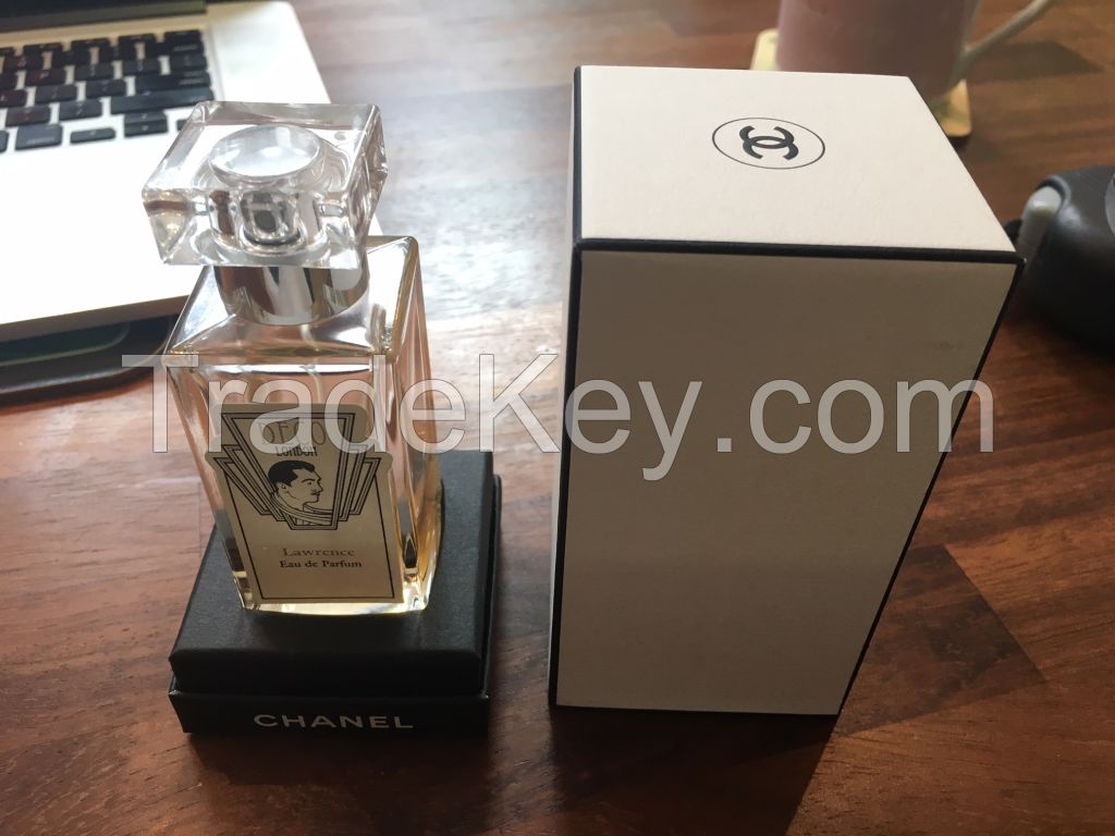 Luxury Cardboard cosmetic Perfume box with Lid