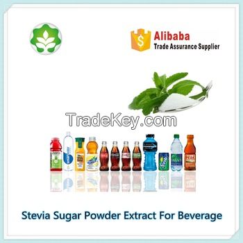 GMP/FDA 0 calorie no fat natural stevia extract granule sugar RA98% +Erythritol for coffee ,food and beverage