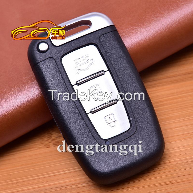 Old Kia car smart card shell 3 keys The same applies to Hyundai