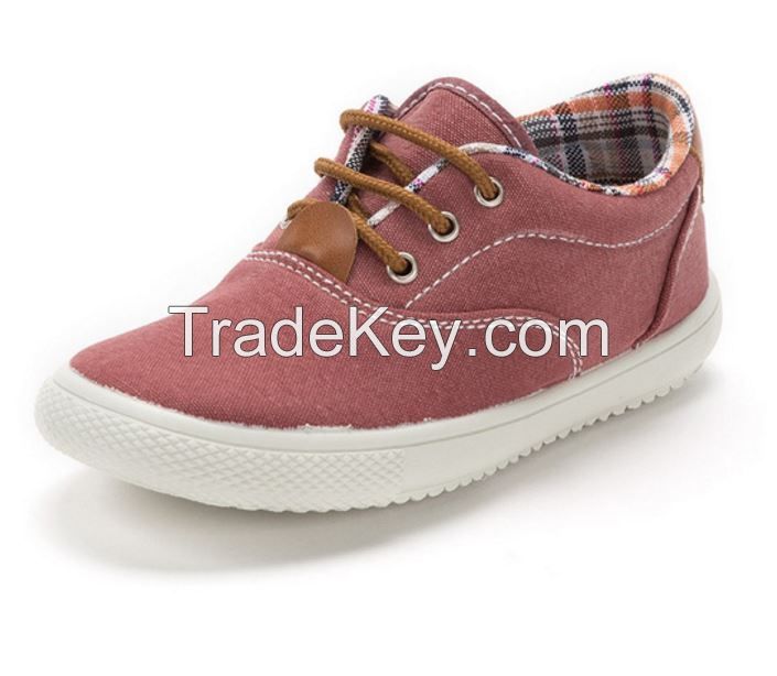 Connal Wholesale Custom Comfortable Casual Latest Stylish Blank Child Canvas Shoes