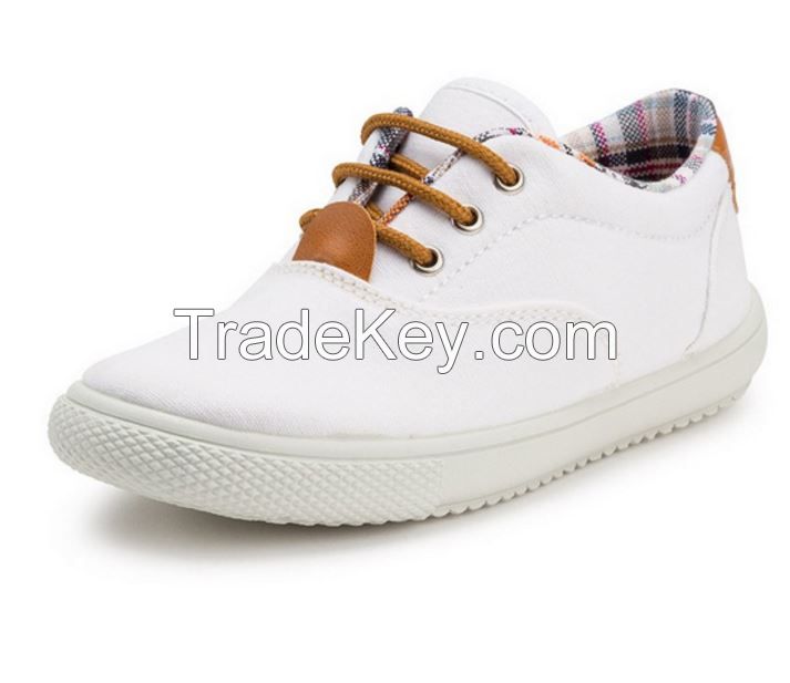 Connal Wholesale Custom Comfortable Casual Latest Stylish Blank Child Canvas Shoes