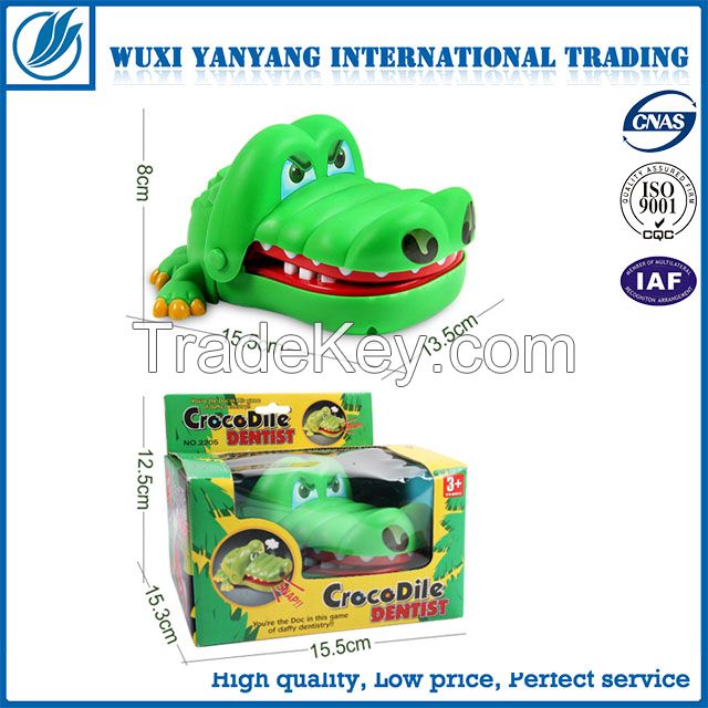 Parent-child game toy snap crocodile