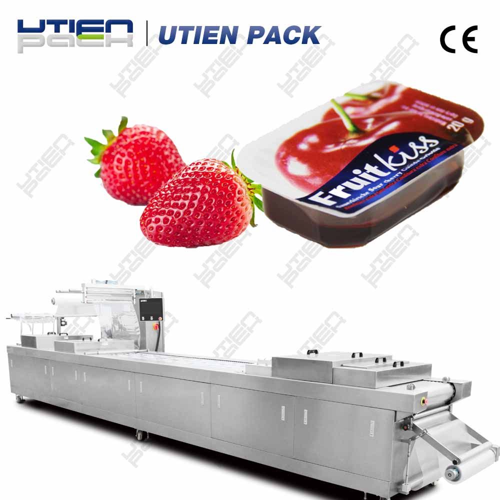 Auto tomato sauce, ketchup, paste filling sealing packaging machine