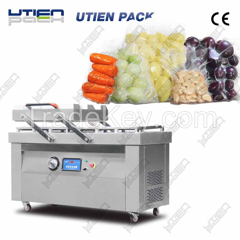 Food vacuum packaging machine for fresh meat, fruit,