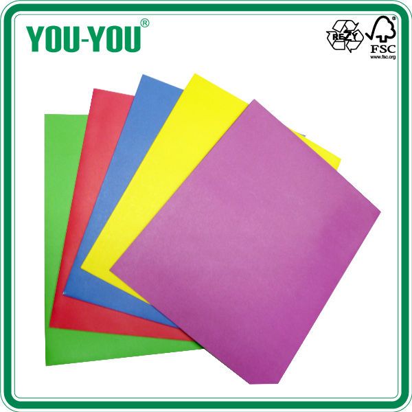 Recycled Paper Manila File Folder with Clip