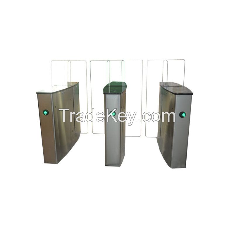 china manufacturer automatic full height swing sliding turnstile for office building