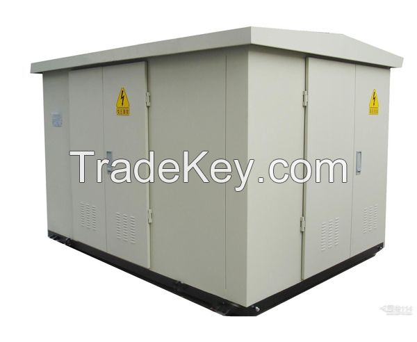 Outdoor Install Medium Voltage European type Prefabricated Transformer Substation