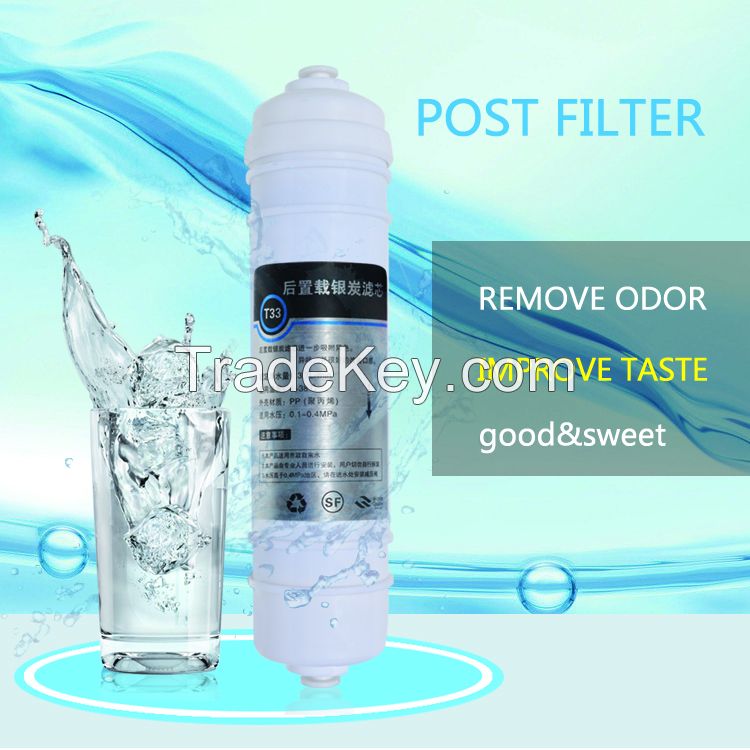 water filters, carbon block, GAC, quick connect water filters, threading post filters, water housing, UF water purifier