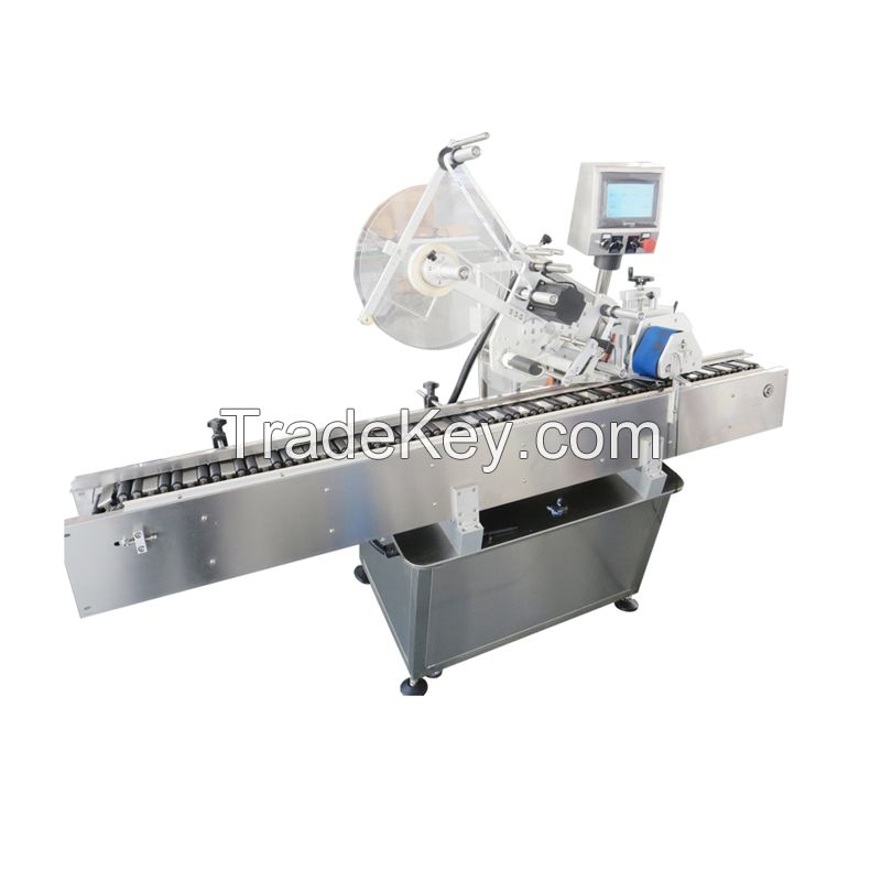 Auto horizontal wrap-around labeling machine