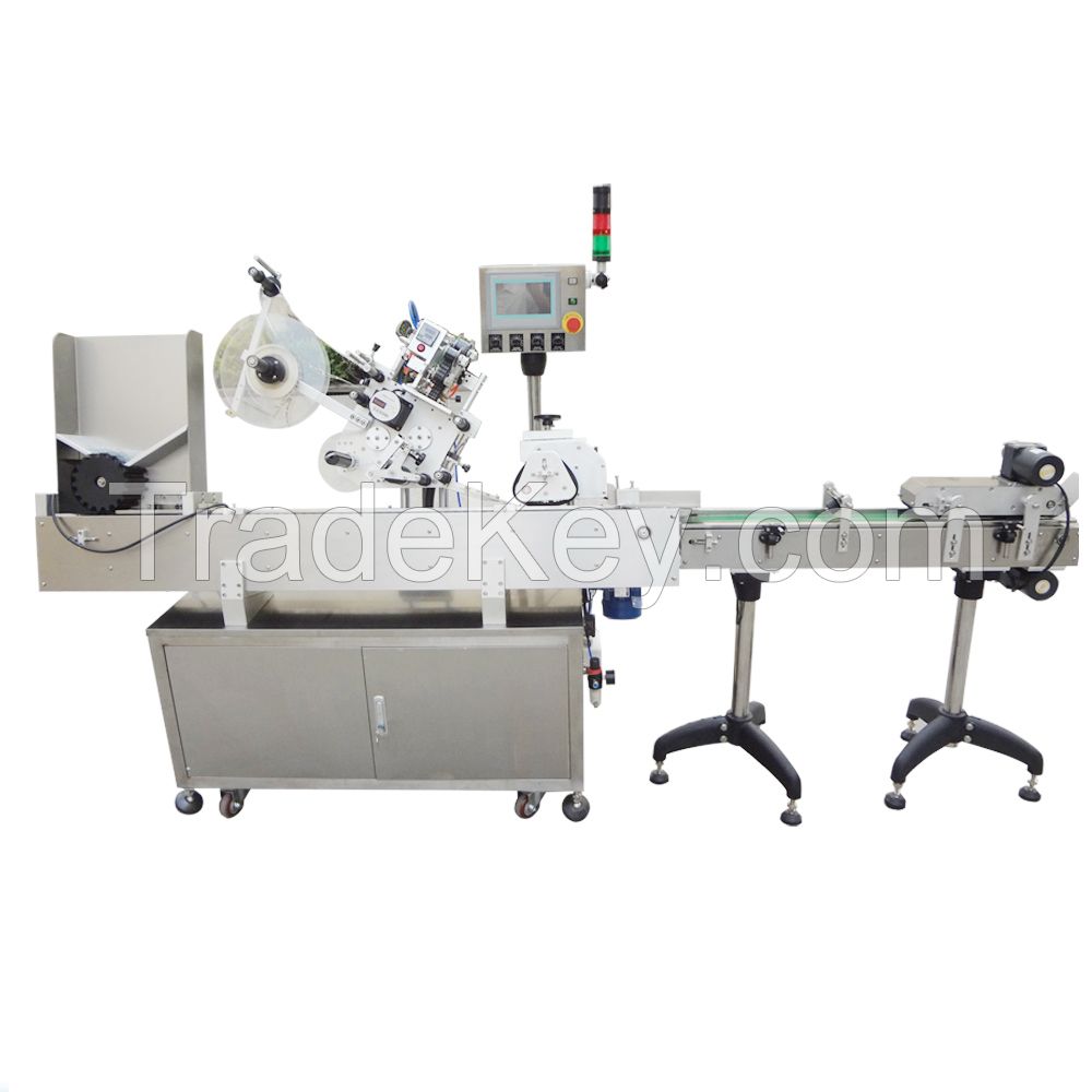 Auto horizontal wrap-around labeling machine