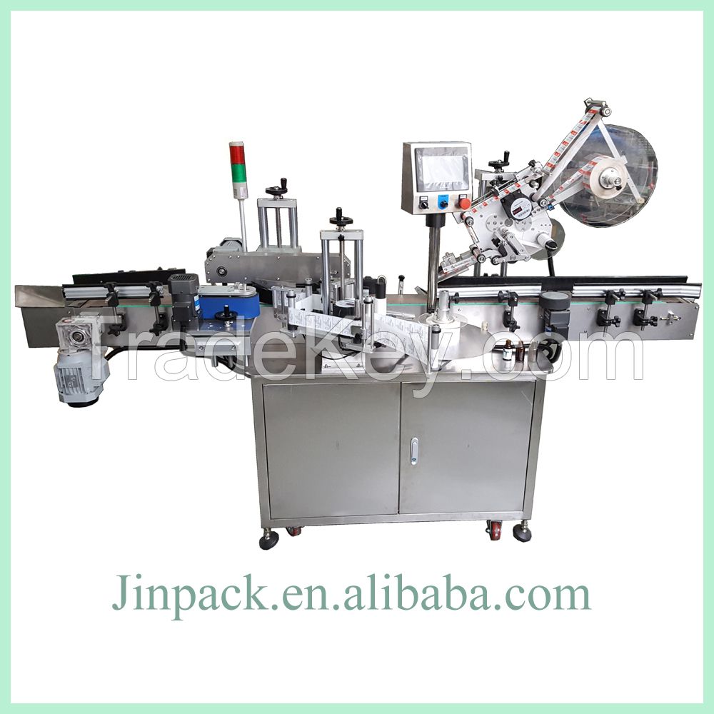 Auto top flat plane and wrap- around labeling machine