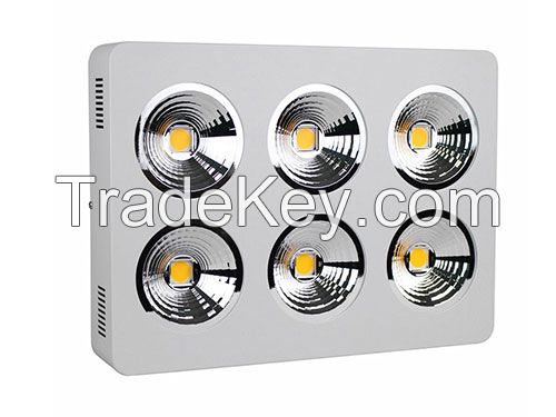 Wholesale 600W, 1200W LED grow lights for indoor plants with reflective cup suitable for high end market