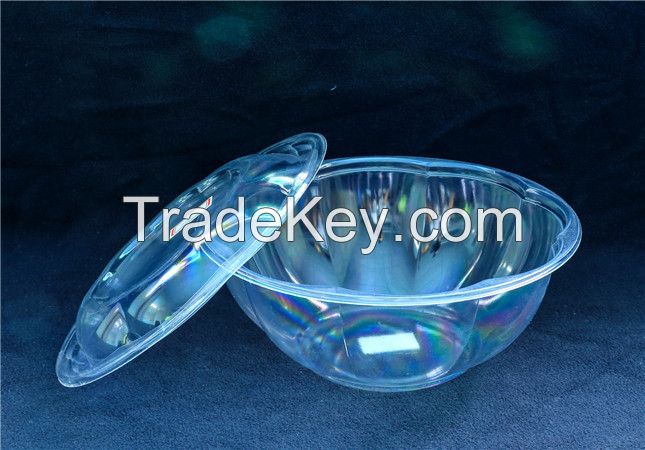 Disposable Environmental Friendly Plastic Packaging Bowl, Food Packaging