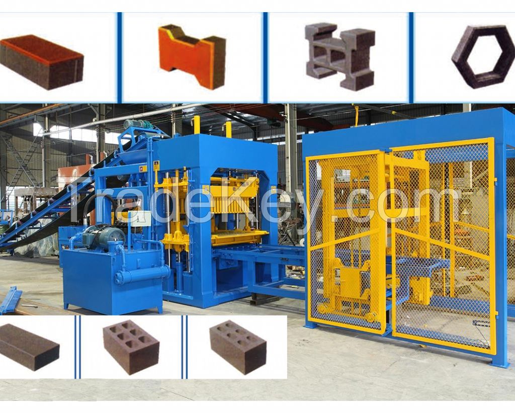 Hot sale hollow cement block brick making machine for sale price in ke