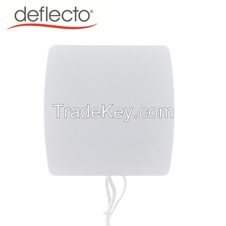 CE high quality home use 4/6 Inch White ABS Ventilation Square Exhaust Fan Toilet Bathroom Extractor