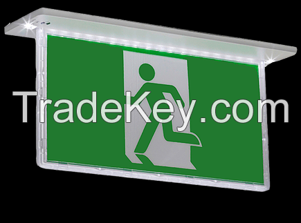 hot 3W SMD LED wall/suspended battery backup led emergency ceiling exit light SAA CE and rohs