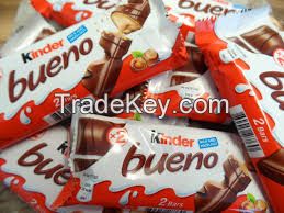 Kinder Bueno, Snickers, Kitkat, Kinder Joy