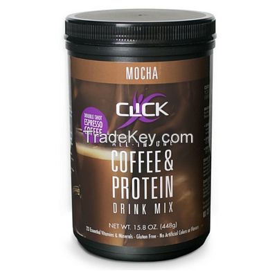 Click Coffee Protein Drink Mix