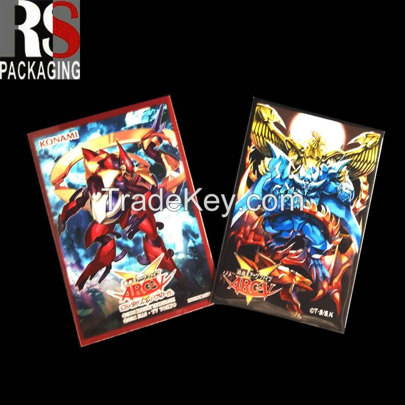 Good quality customized trading card game card sleeves for Yugioh gaming