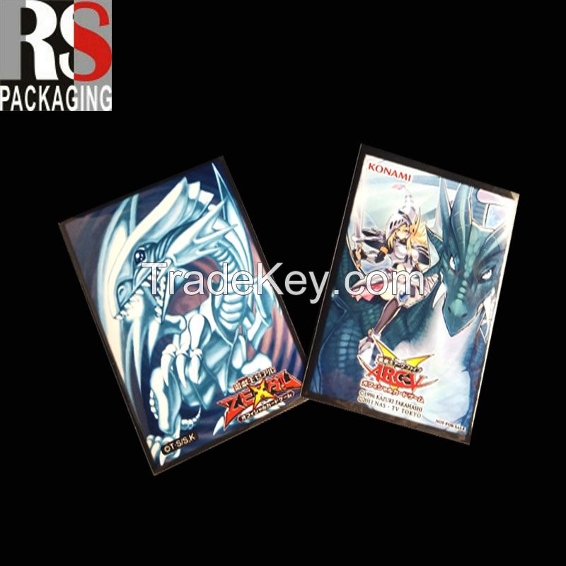 Good quality customized trading card game card sleeves for Yugioh gaming